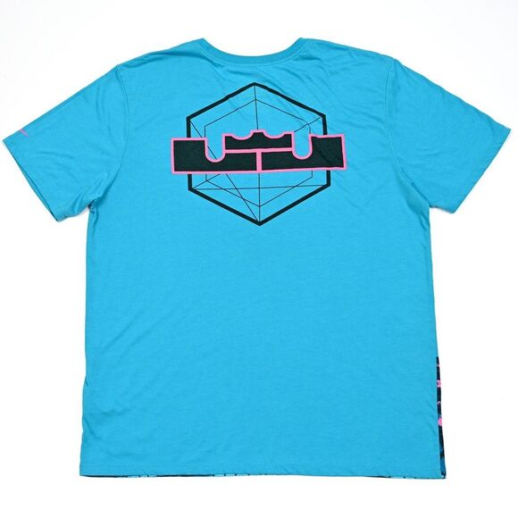 Nike Lebron James Retro South‎ Beach Championship Graphic T-Shirt Dri Fit XL - Picture 7 of 11